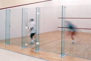 Hard Plaster system for Squash court