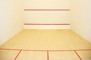 Hard Plaster system for Squash court